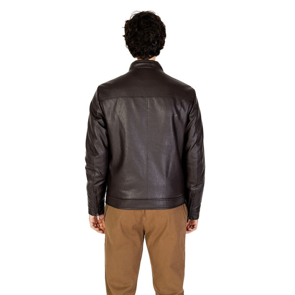 Brown Viscose Jacket Hamaki-Ho