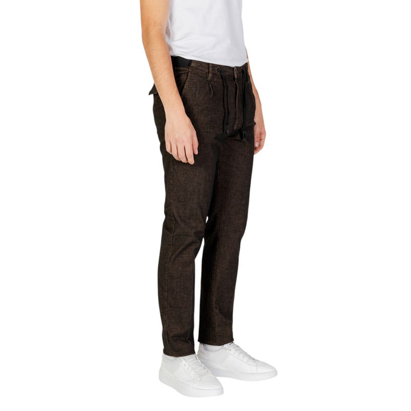 Gray Cotton Jeans & Pant Hamaki-Ho