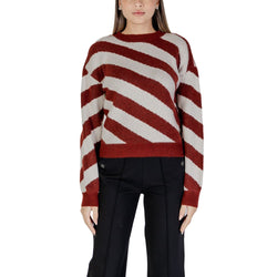 Bordeaux Recycled Polyester Sweater Vero Moda