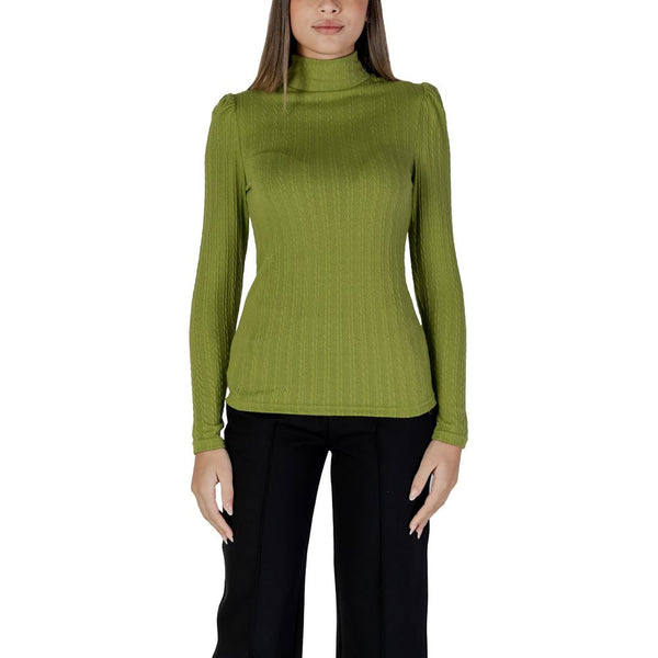 Green Polyester Tops & T-Shirt B.Young