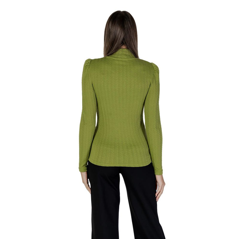 Green Polyester Tops & T-Shirt B.Young