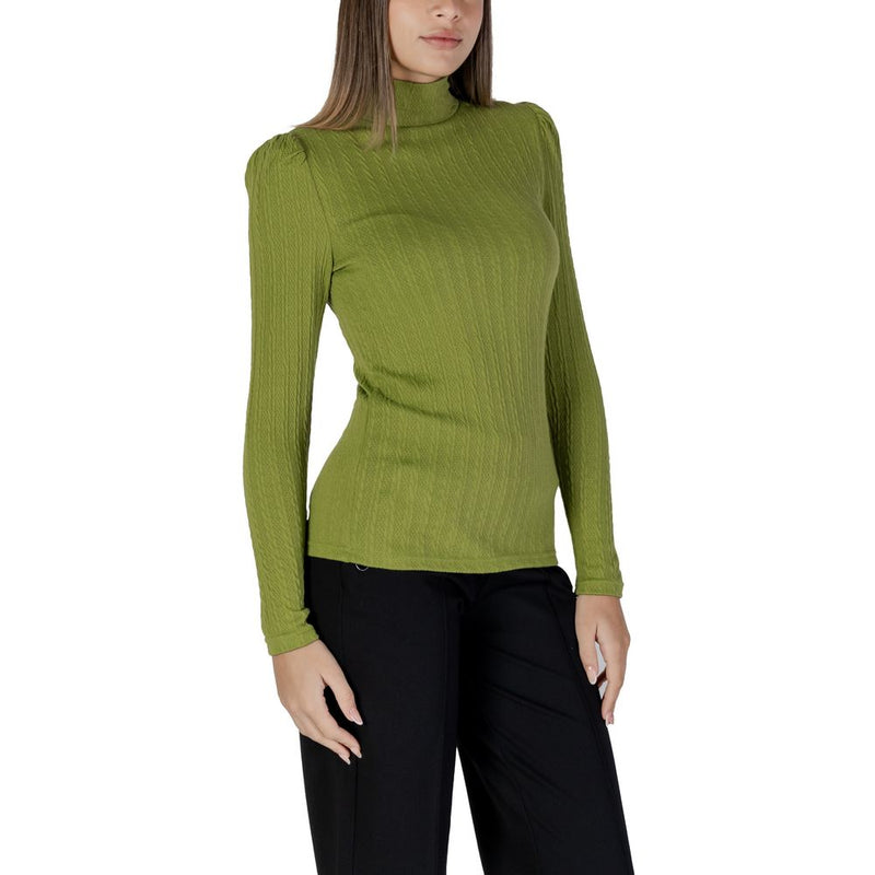Green Polyester Tops & T-Shirt B.Young