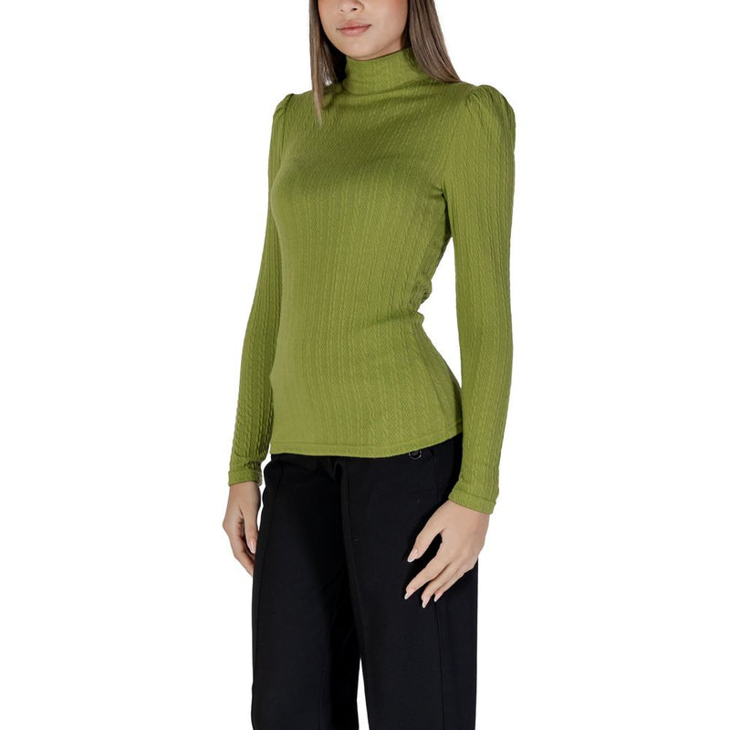 Green Polyester Tops & T-Shirt B.Young