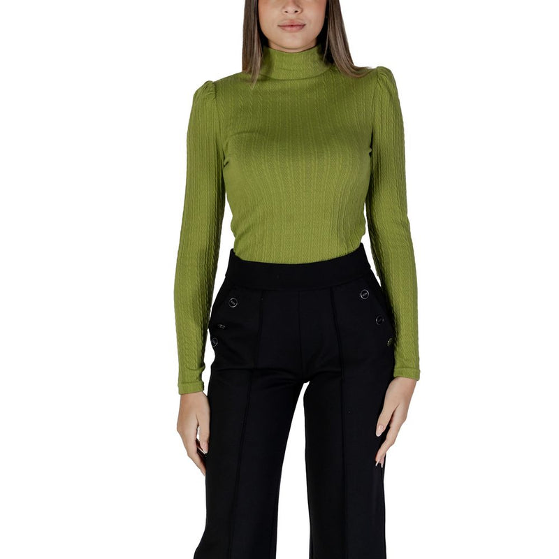 Green Polyester Tops & T-Shirt B.Young