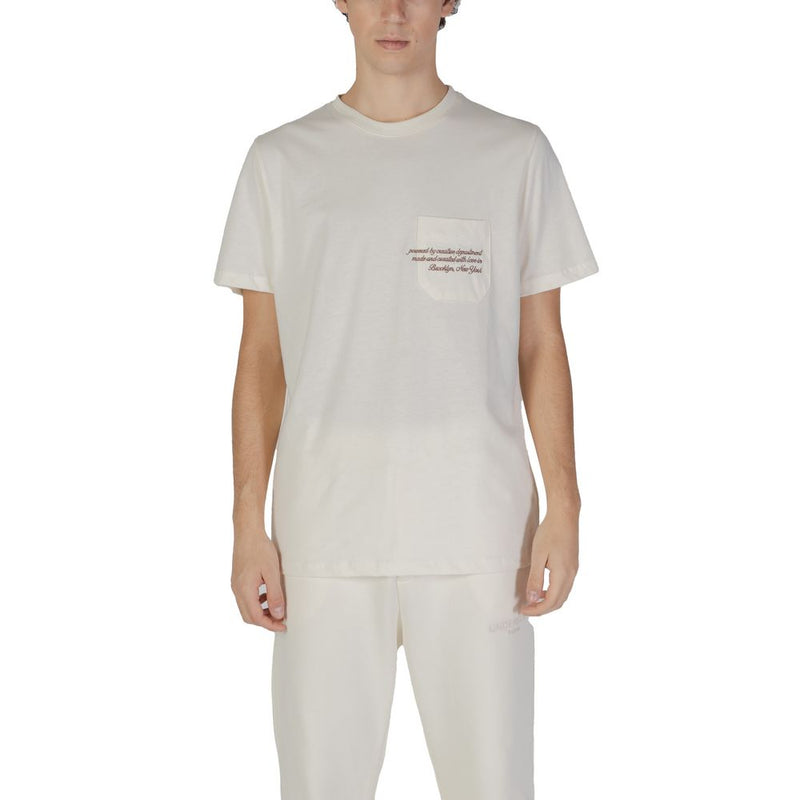 Cream Cotton T-Shirt Underclub