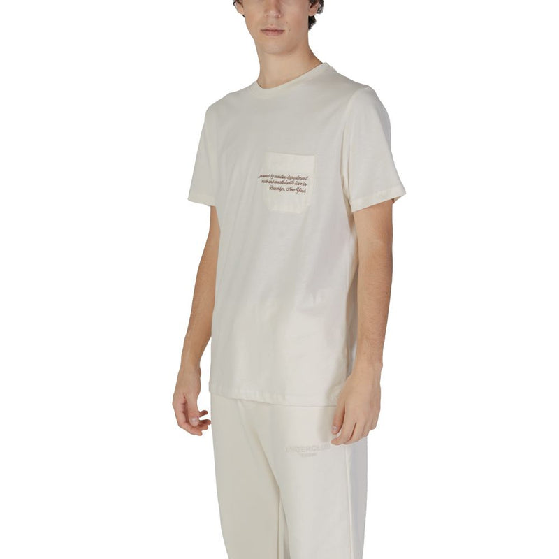 Cream Cotton T-Shirt Underclub