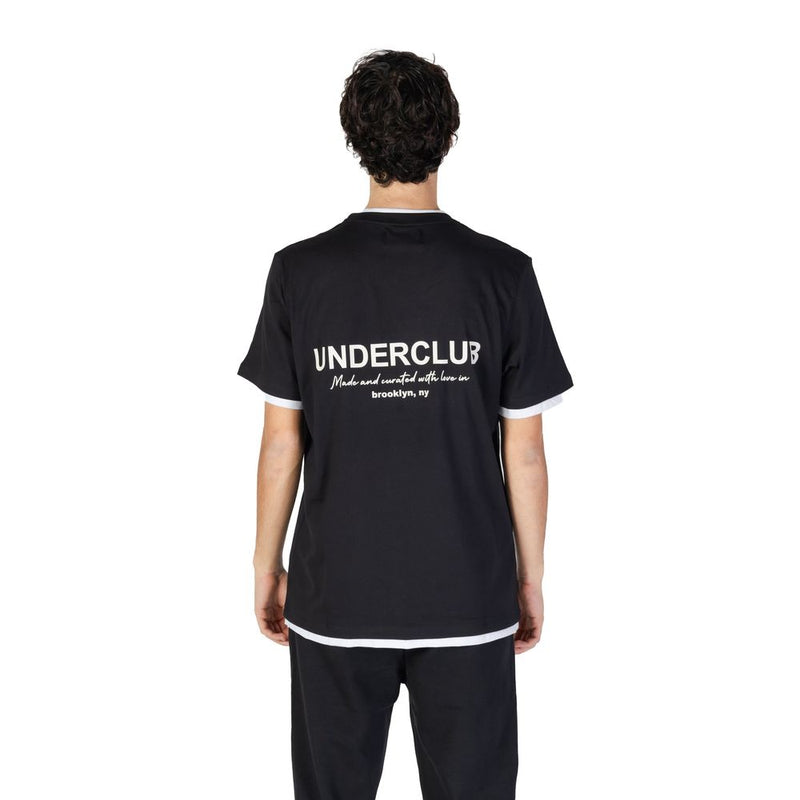 Black Cotton T-Shirt Underclub