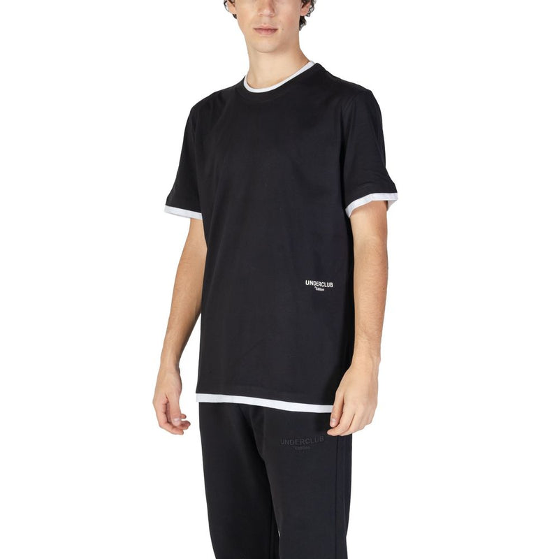 Black Cotton T-Shirt Underclub
