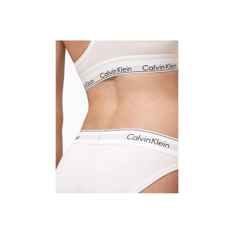 White Cotton Underwear Calvin Klein Underwear