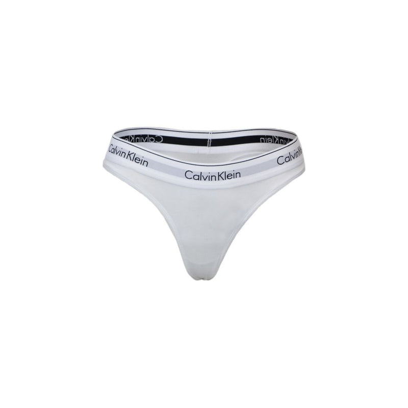 White Cotton Underwear Calvin Klein Underwear