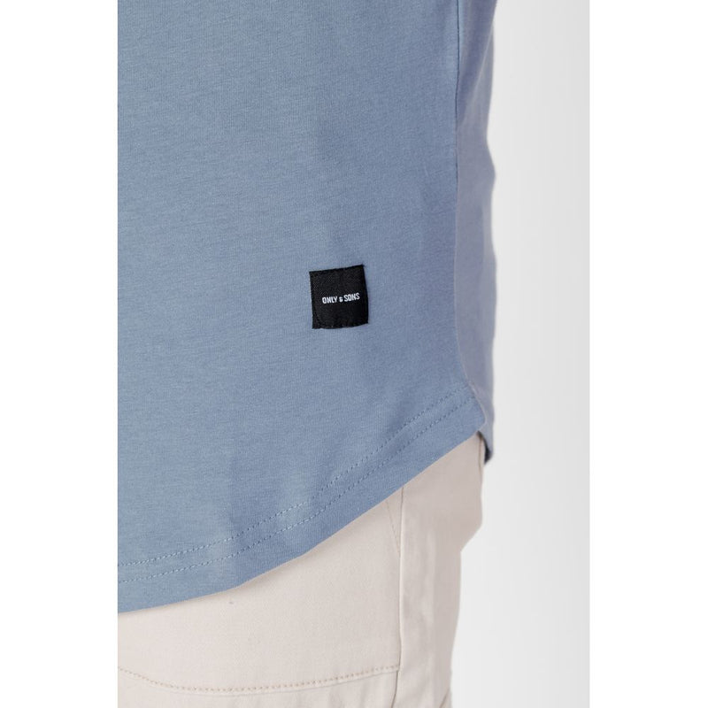 Blue Cotton T-Shirt Only & Sons