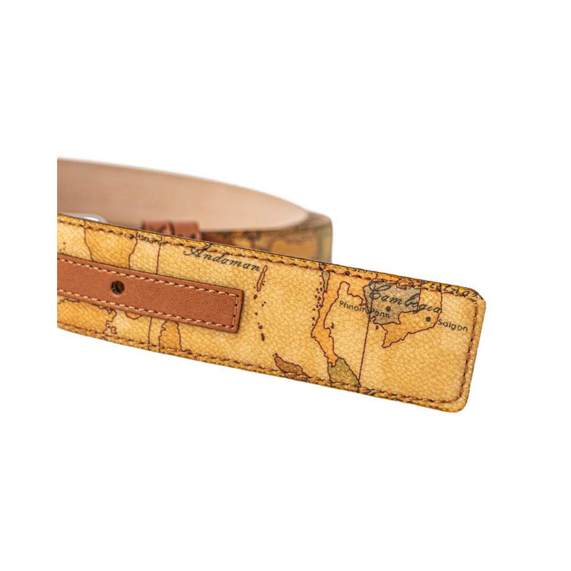 Beige Leather Belt Alviero Martini Prima Classe