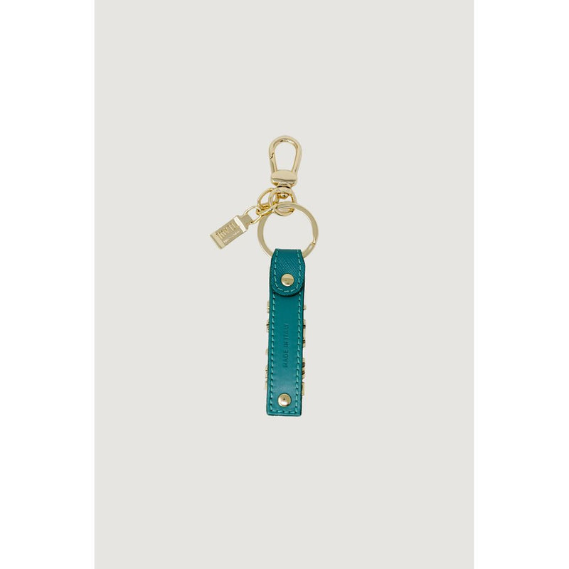 Green Leather Keychain Alviero Martini Prima Classe