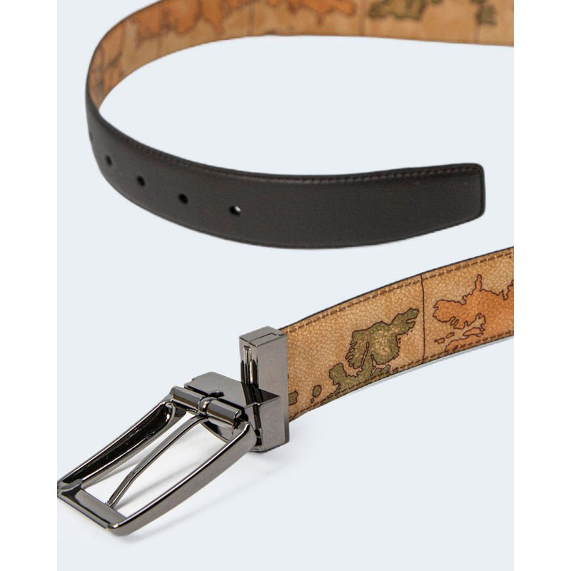 Brown Leather Belt Alviero Martini Prima Classe