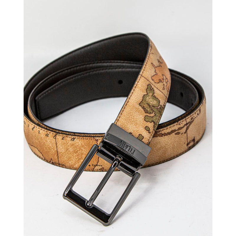 Brown Leather Belt Alviero Martini Prima Classe