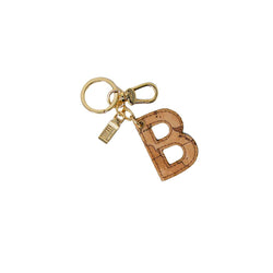 Beige Cotton Keychain Alviero Martini Prima Classe