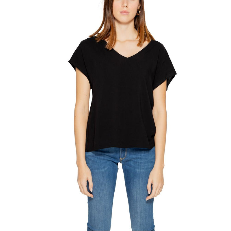 Black Viscose Tops & T-Shirt Jacqueline De Yong