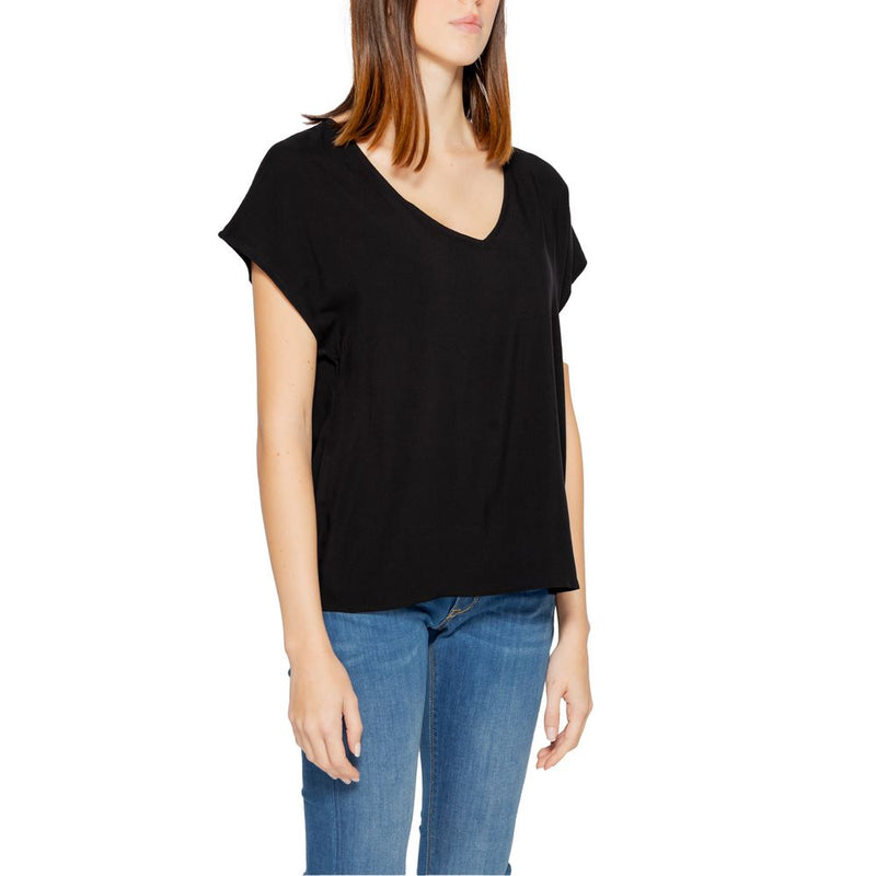 Black Viscose Tops & T-Shirt Jacqueline De Yong