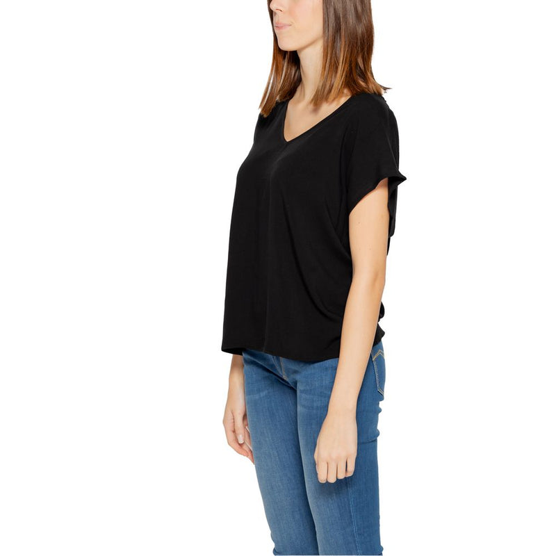 Black Viscose Tops & T-Shirt Jacqueline De Yong