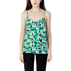 Green Cotton Tops & T-Shirt Jacqueline De Yong