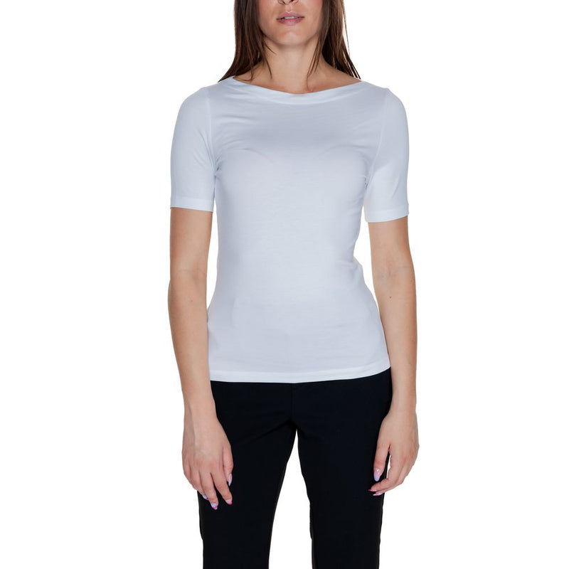 White Viscose Tops & T-Shirt Vero Moda