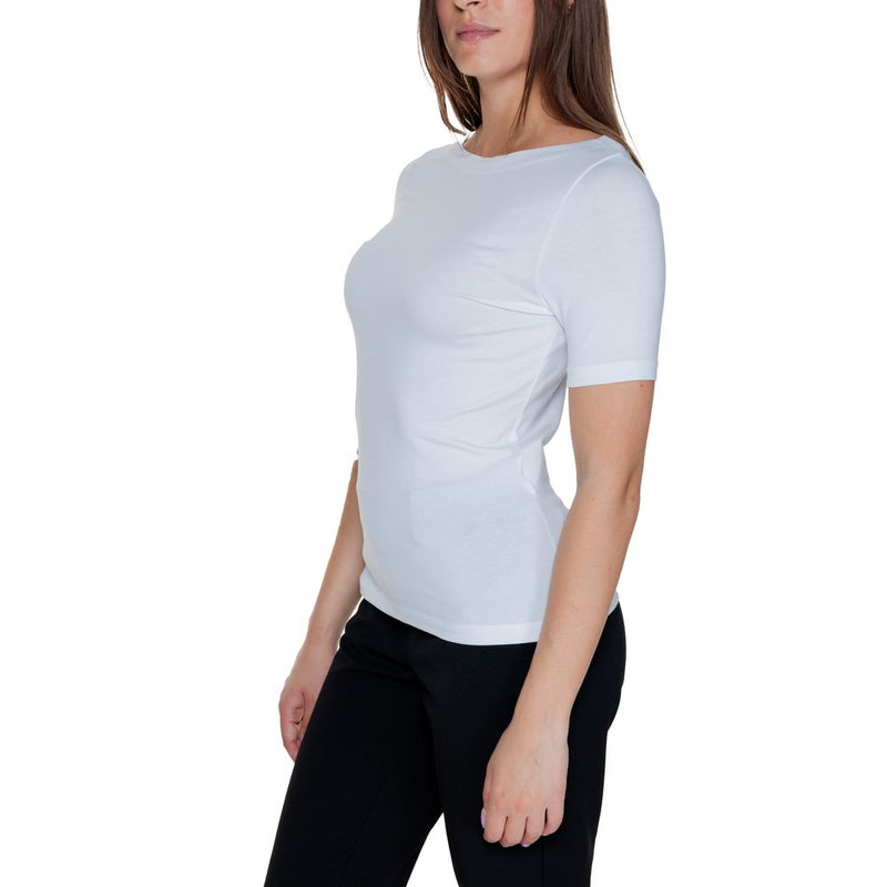 White Viscose Tops & T-Shirt Vero Moda