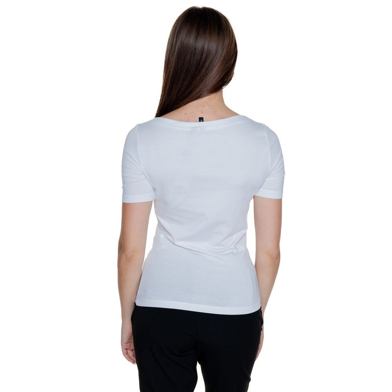 White Viscose Tops & T-Shirt Vero Moda