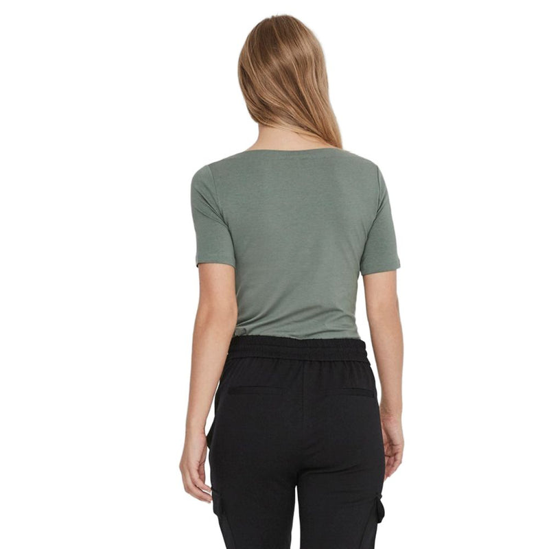 Green Viscose Tops & T-Shirt Vero Moda