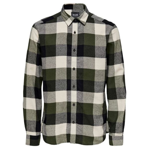 Green Cotton Shirt Only & Sons