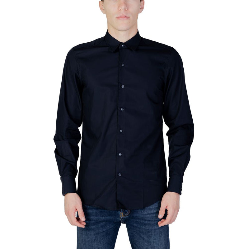 Blue Cotton Shirt Antony Morato