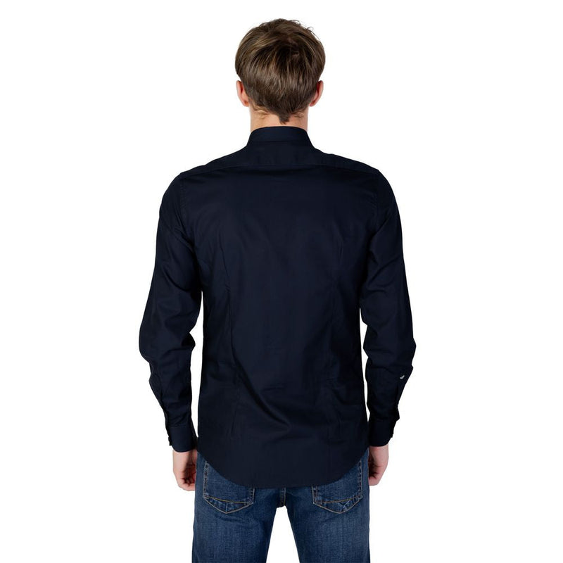 Blue Cotton Shirt Antony Morato