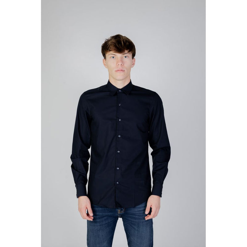 Blue Cotton Shirt Antony Morato
