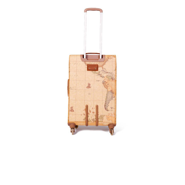 Beige Cotton Luggage And Travel Alviero Martini Prima Classe