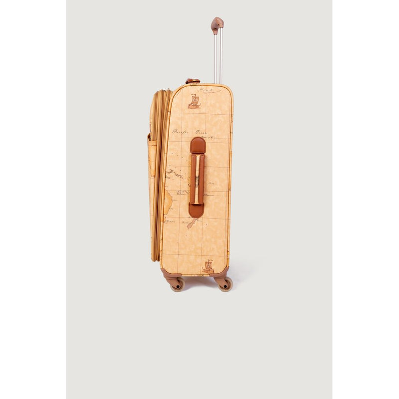 Beige Cotton Luggage And Travel Alviero Martini Prima Classe