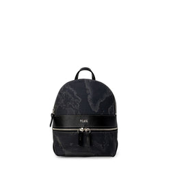 Black Leather Backpack Alviero Martini Prima Classe