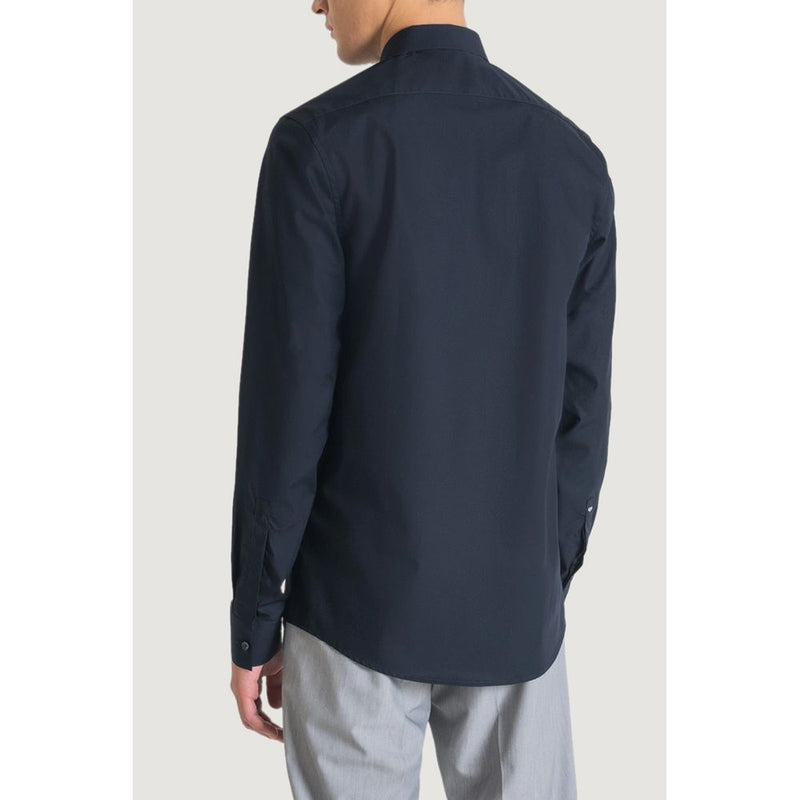 Blue Cotton Shirt Antony Morato