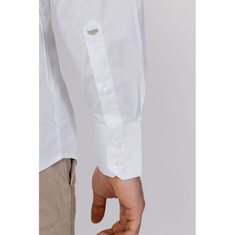 White Cotton Shirt Antony Morato