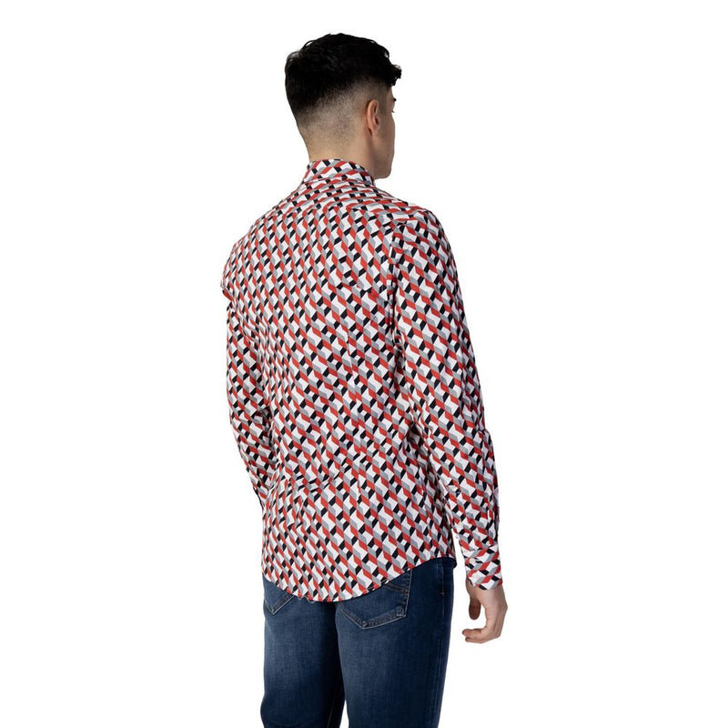 Red Cotton Shirt Antony Morato