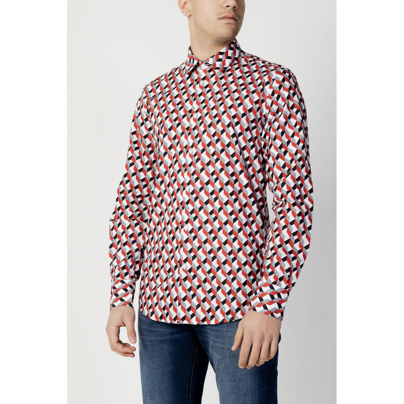 Red Cotton Shirt Antony Morato