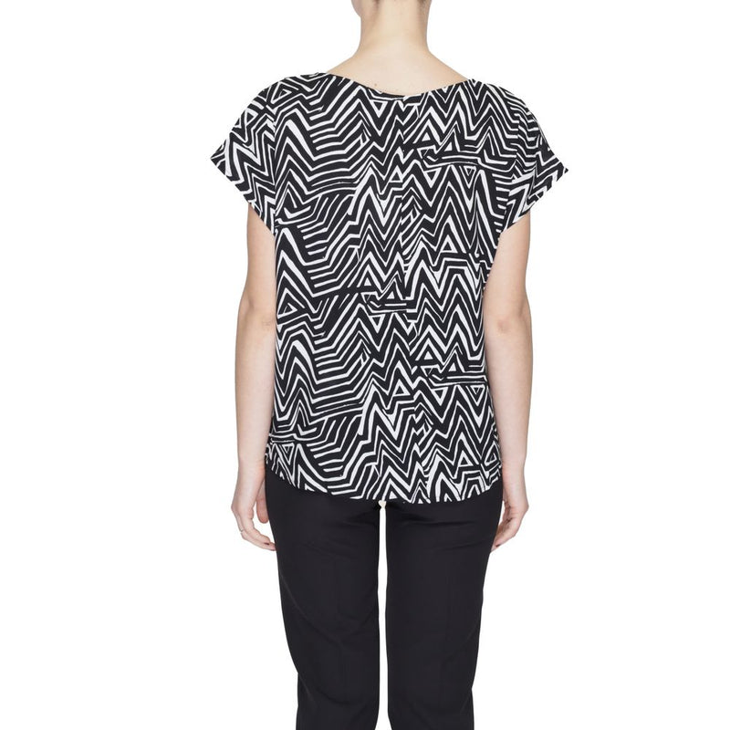 Black And White Viscose Tops & T-Shirt Jacqueline De Yong