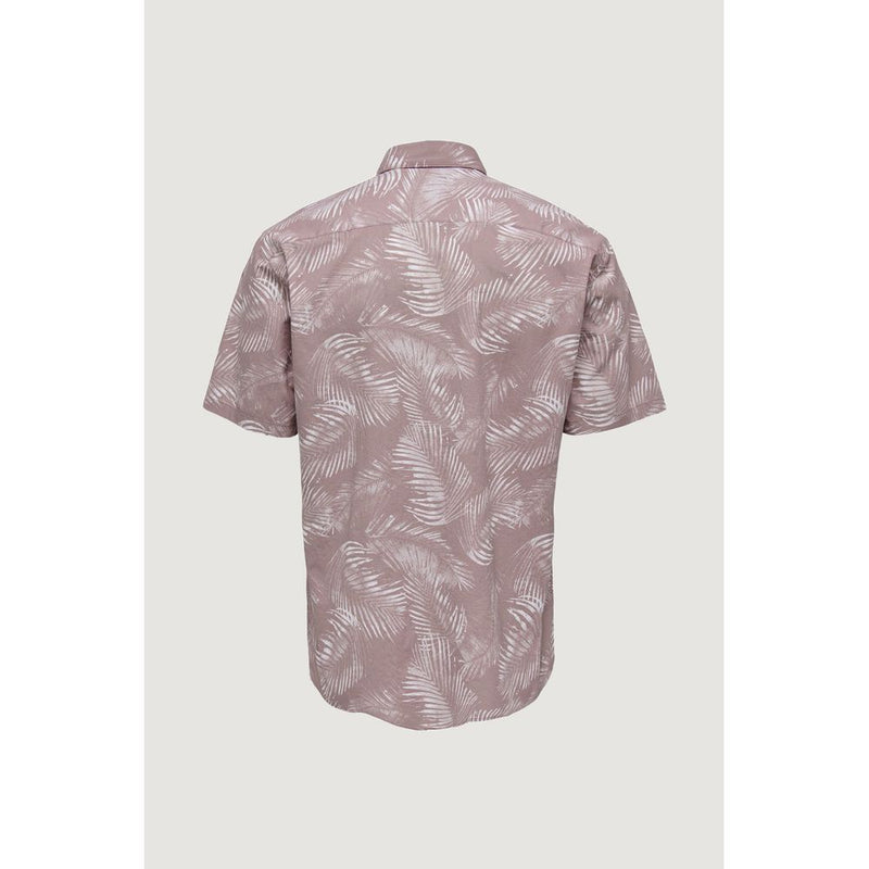 Purple Cotton Shirt Only & Sons