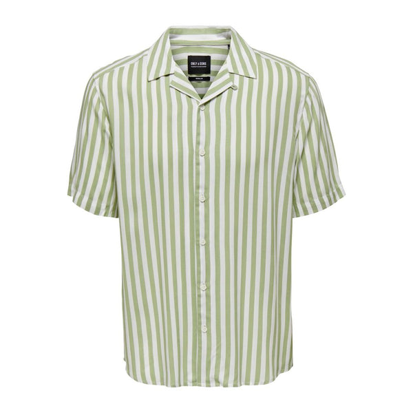 Green Viscose Shirt Only & Sons