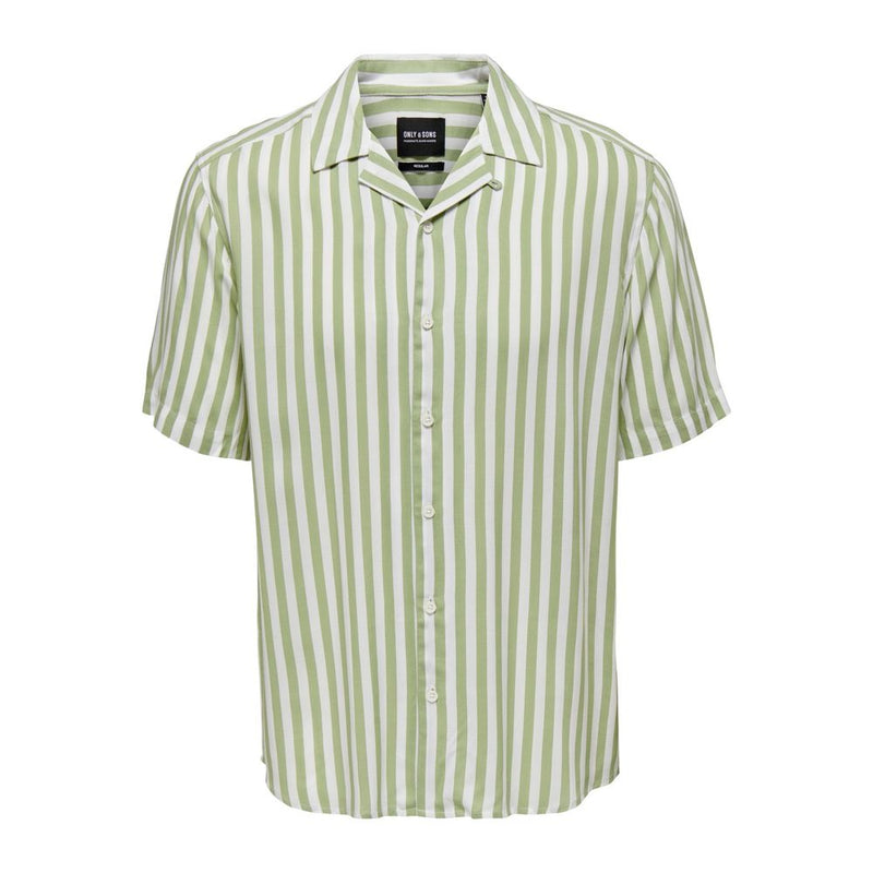 Green Viscose Shirt Only & Sons