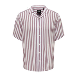 Purple Viscose Shirt Only & Sons