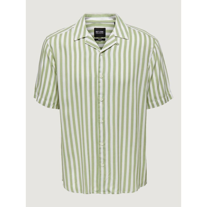 Green Viscose Shirt Only & Sons