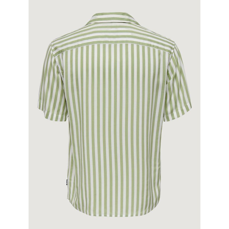 Green Viscose Shirt Only & Sons