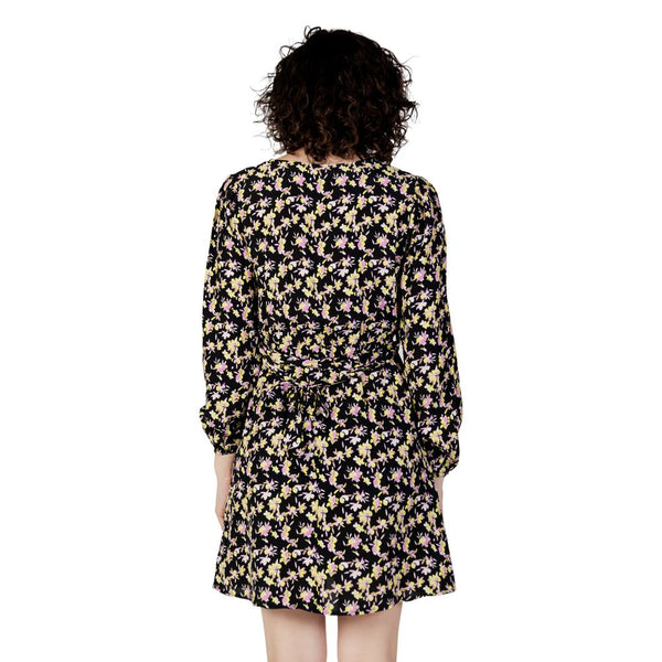 Black Viscose Dress Jacqueline De Yong