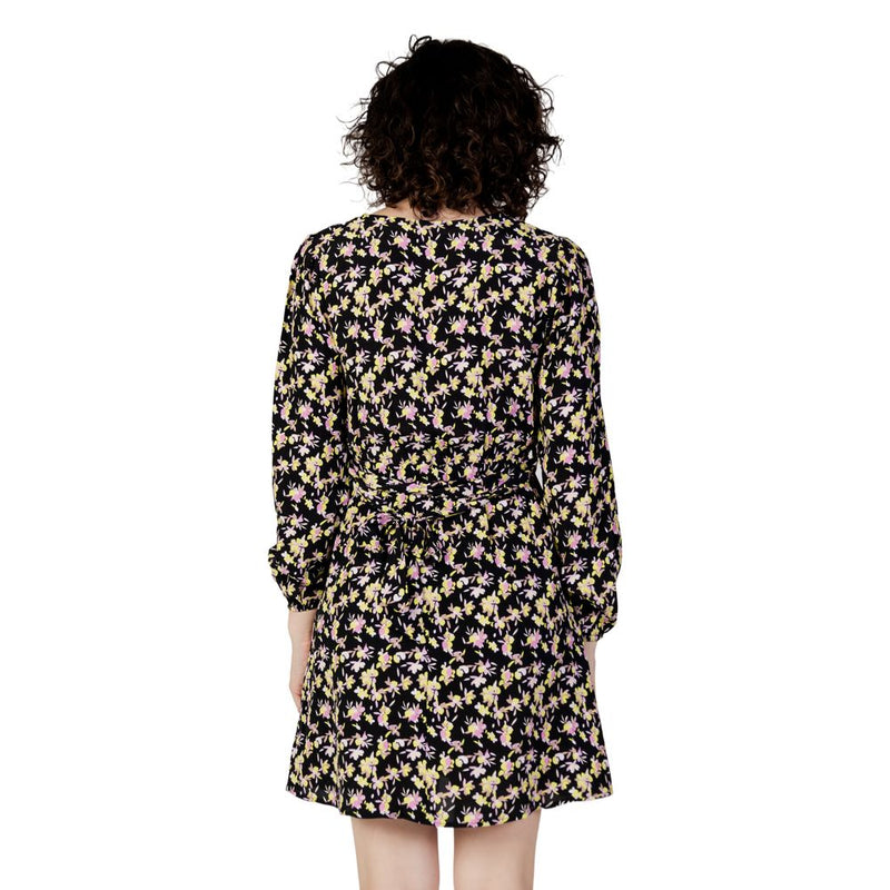 Black Viscose Dress Jacqueline De Yong