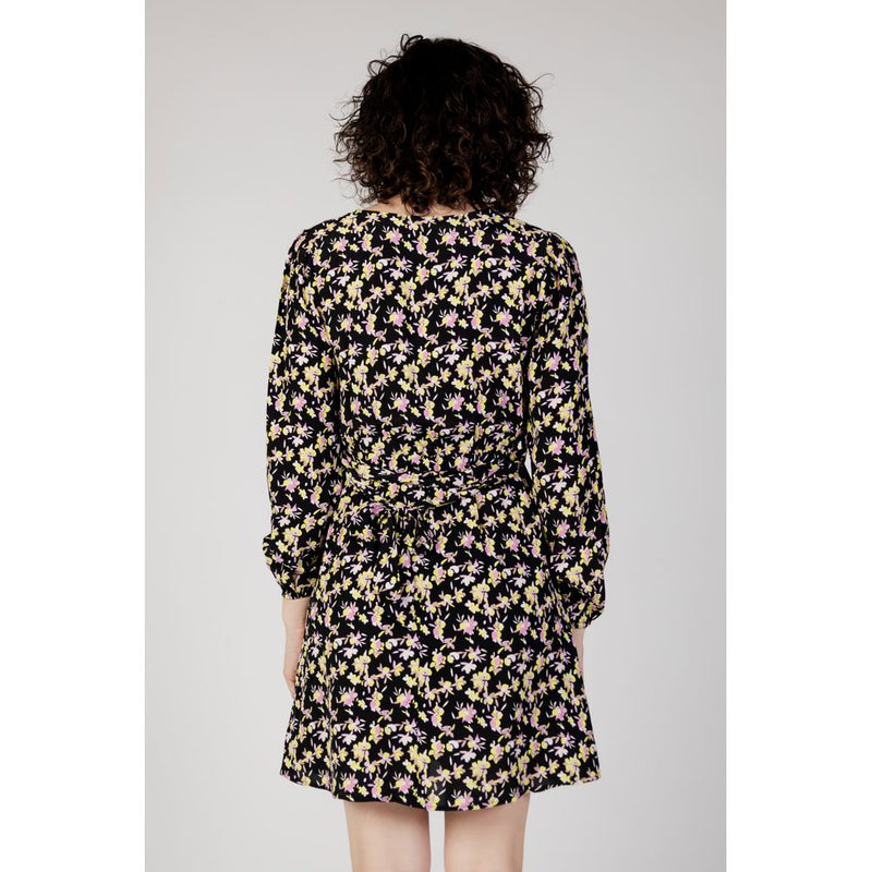 Black Viscose Dress Jacqueline De Yong
