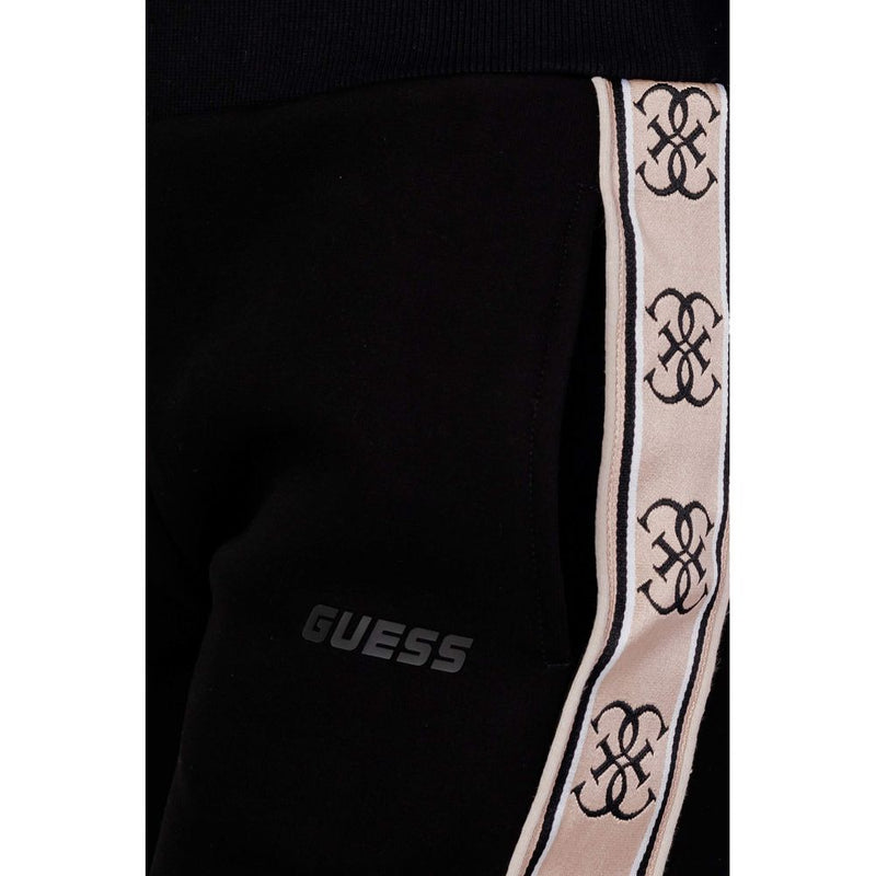 Black Cotton Jeans & Pant Guess Active